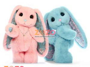 Nhận làm thú nhồi bông thỏ tai dài giá rẻ