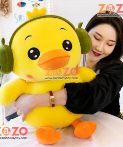 Thú nhồi bông hình vịt màu vàng