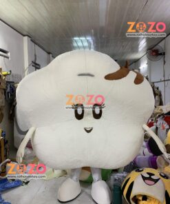 Mascot bông gòn