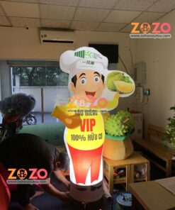 Rối hơi đầu bếp sầu riêng