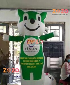 Rối hơi cáo xanh